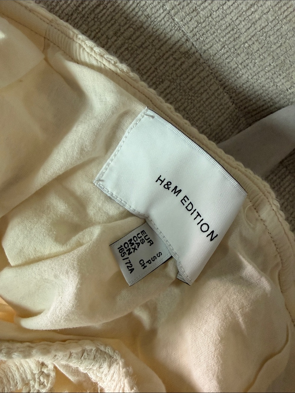 H&M Crochet Maxi Skirt in Cream - Picture 6 of 7